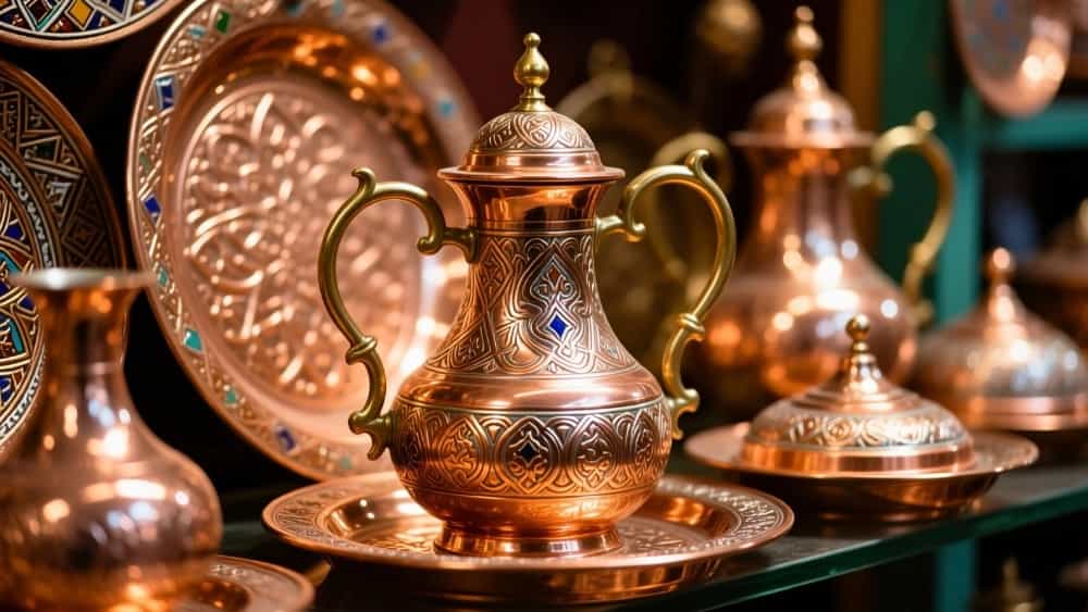 قیمت روز ظروف مسی زنجان