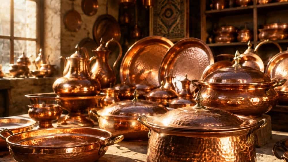 بهترین‌ فروشگاه‌ ظروف‌ مسی‌ در‌ زنجان